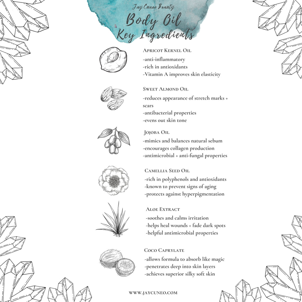 Amber Body Oil