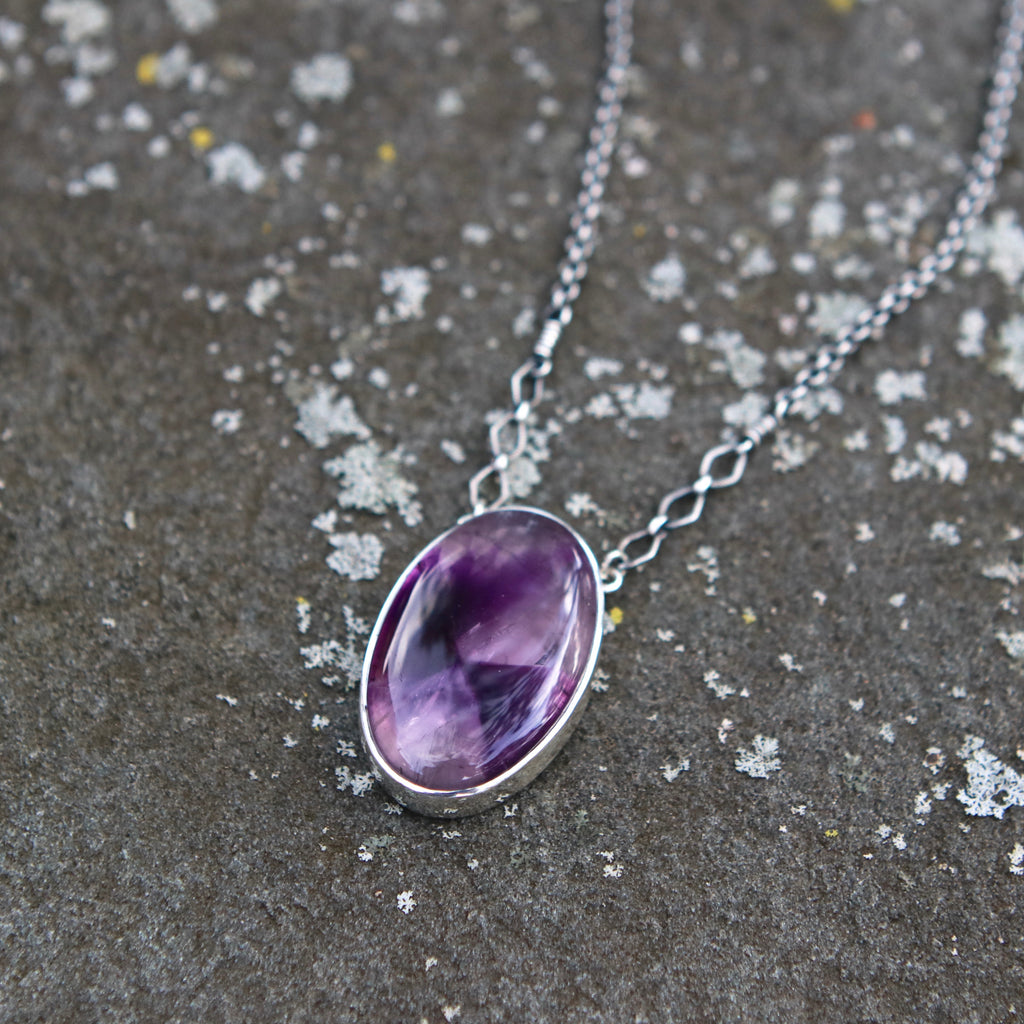 OOAK Atomic Amethyst Spiritus Necklace