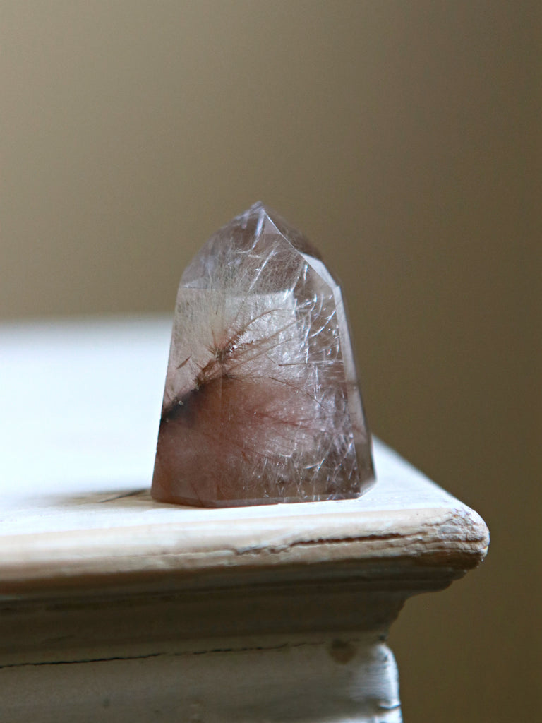 Rutile Origins Quartz Crystal Point