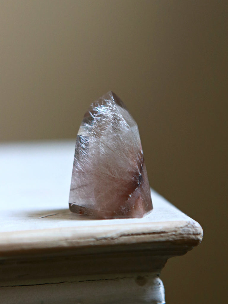 Rutile Origins Quartz Crystal Point