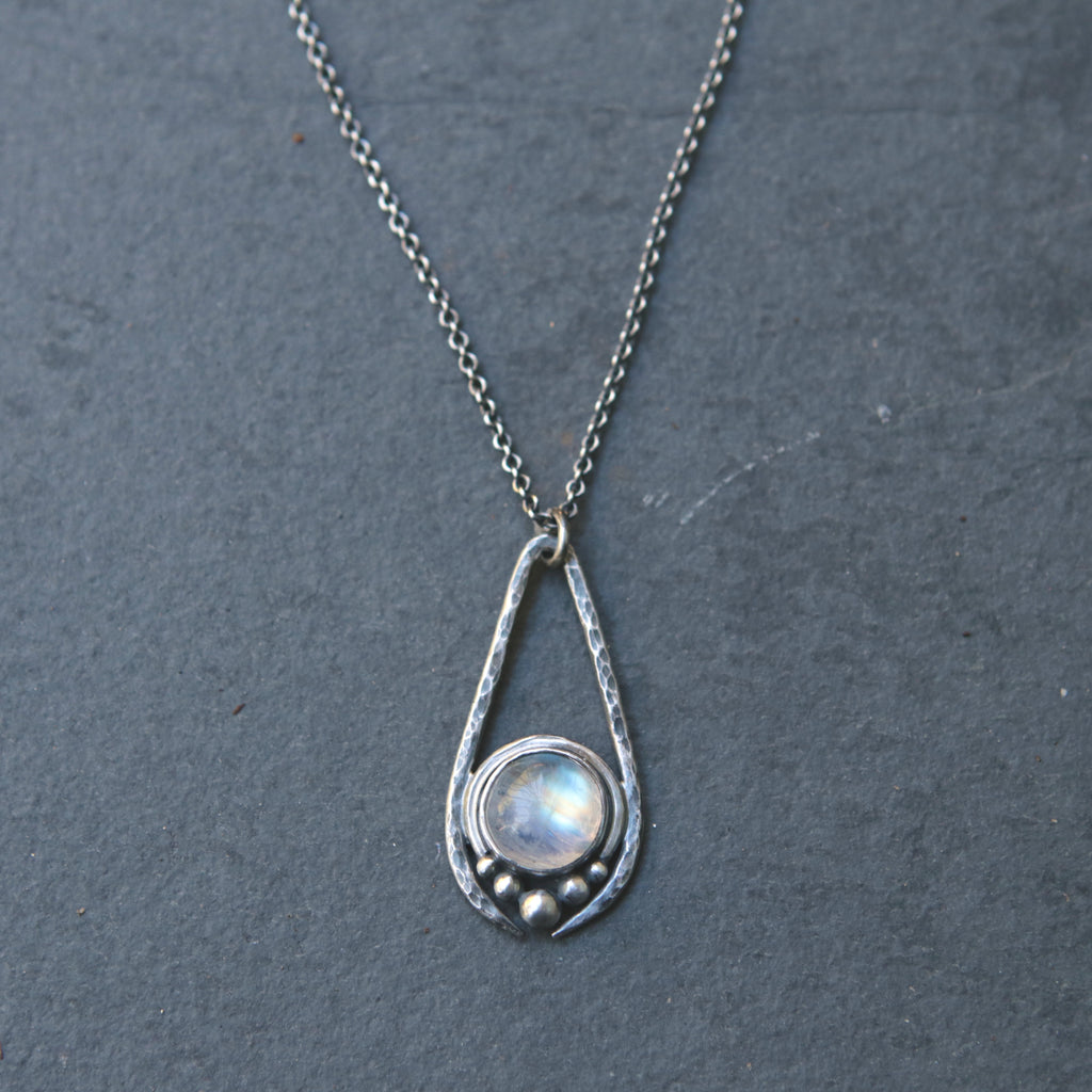 Rainbow Moonstone Artemis Necklace *limited*