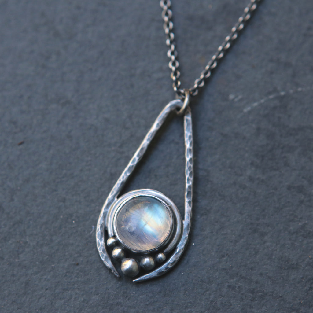 Rainbow Moonstone Artemis Necklace *limited*