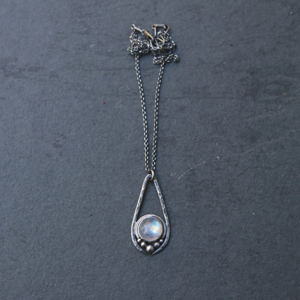 Rainbow Moonstone Artemis Necklace *limited*