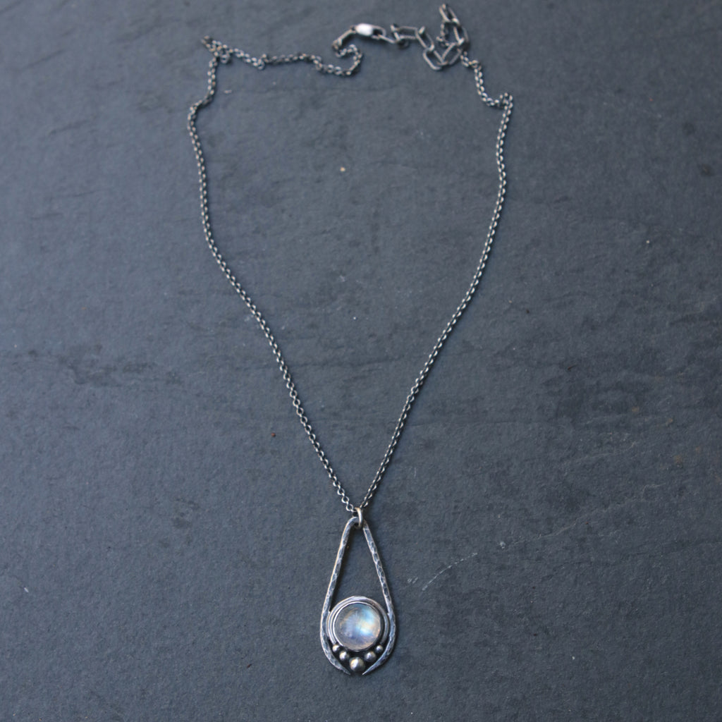 Rainbow Moonstone Artemis Necklace *limited*