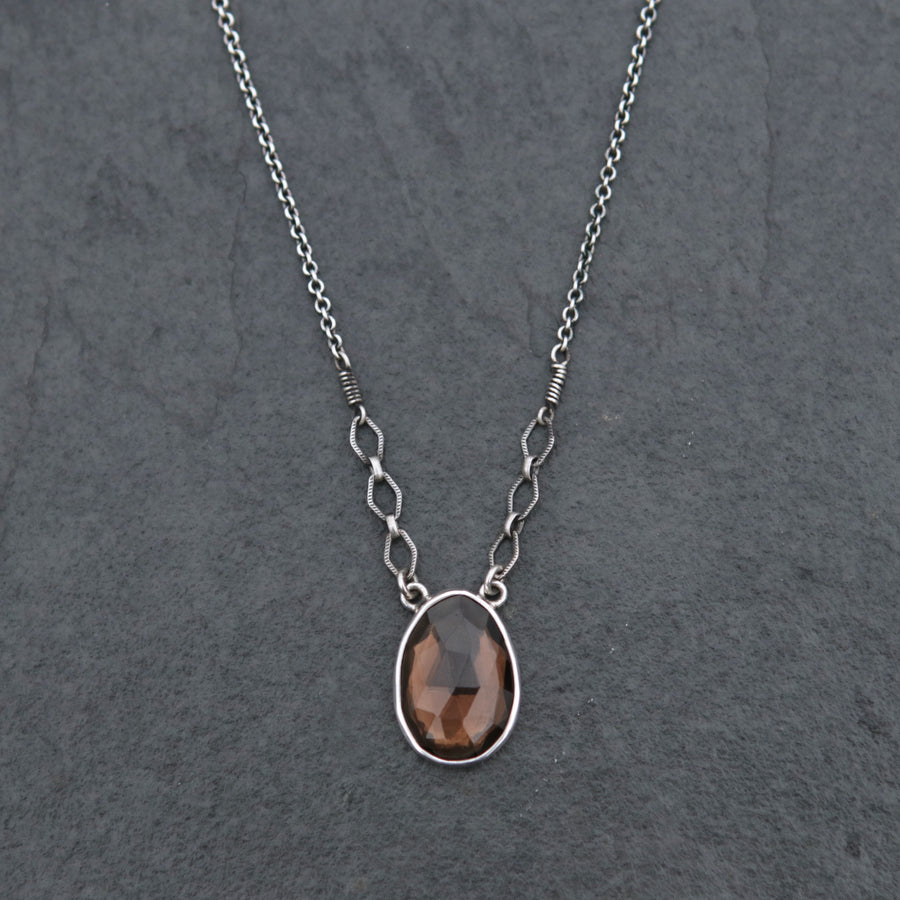 Smokey Quartz Spiritus Necklace - OOAK