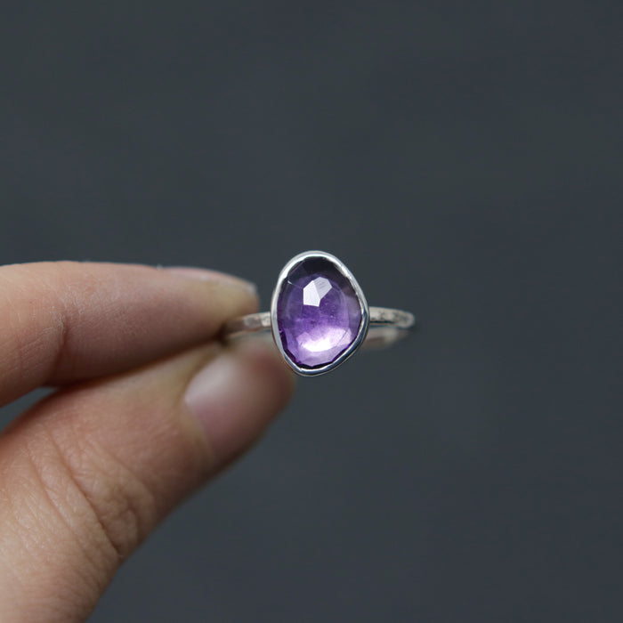 Amethyst Vestige Ring - Size 7.5 OOAK