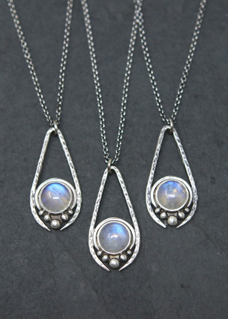 Rainbow Moonstone Artemis Necklace *limited*