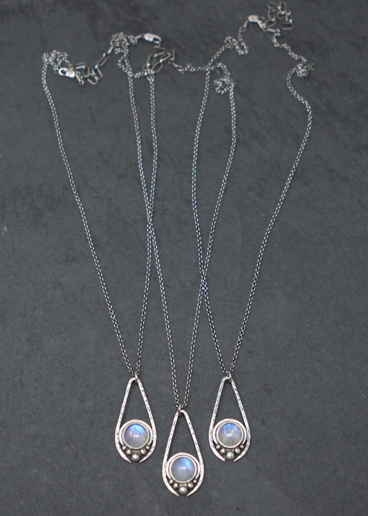 Rainbow Moonstone Artemis Necklace *limited*