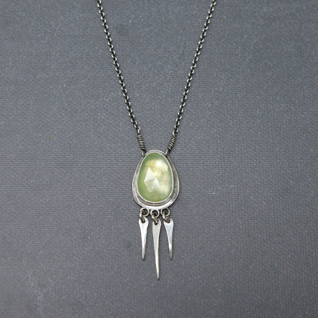 OOAK Dream Seeker Talisman in Prehnite