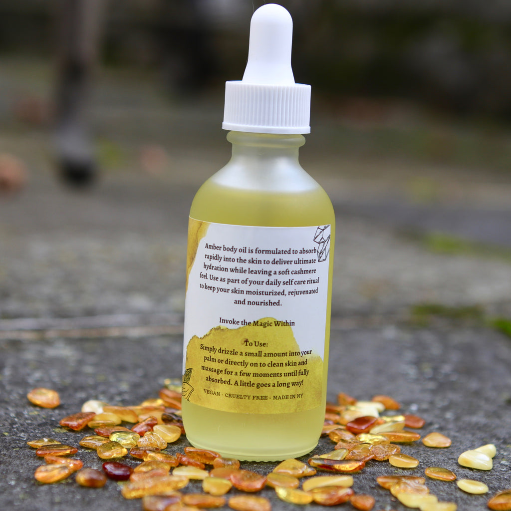Amber Body Oil
