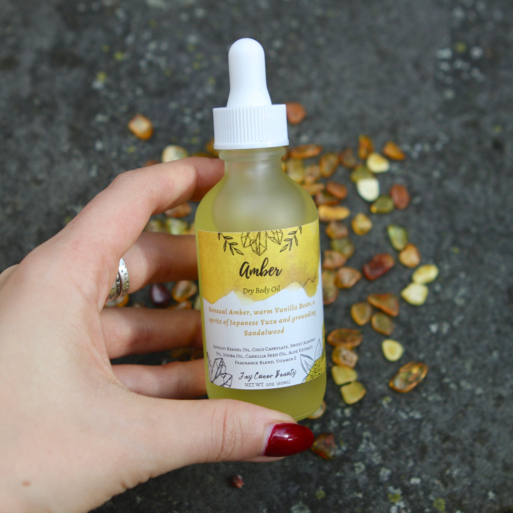 Amber Body Oil