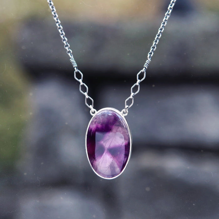 OOAK Atomic Amethyst Spiritus Necklace