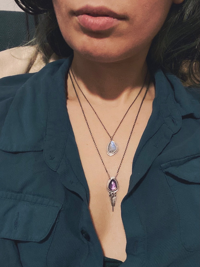 OOAK Dream Seeker Talisman in Amethyst B