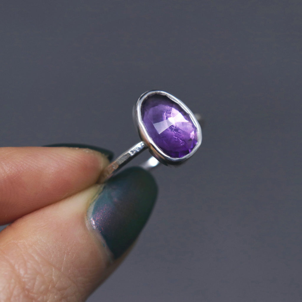 Amethyst Vestige Ring - Size 8.5 OOAK
